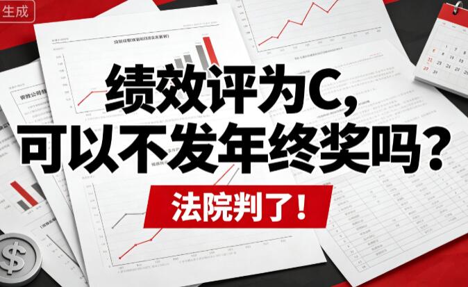 绩效评为C，可以不发年终奖吗？法院判了！